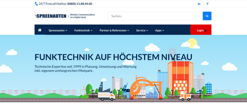 New website of Spreenauten GmbH goes online