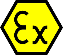 ATEX radio equipment logo