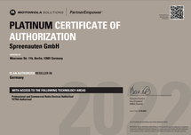 Motorola Platinum Partner Spreenauten GmbH (Berlin, Germany, worldwide)